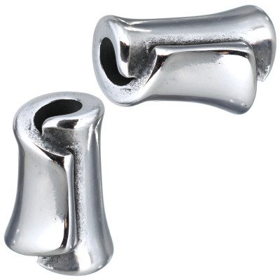 Small surgical steel bead