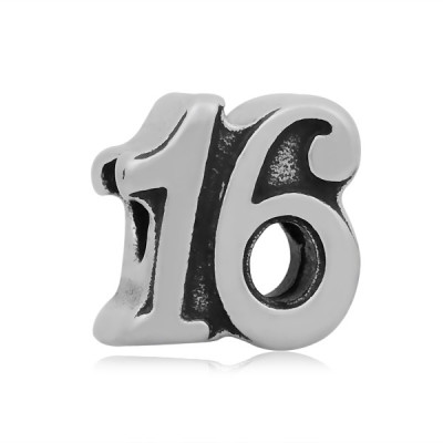 Surgical steel large bead numbers