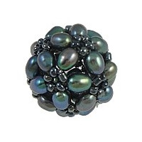 Balls of freshwater pearls