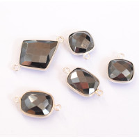 Minerals set in silver AG 925/1000