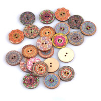 Wooden buttons