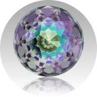 Kulaté kameny špicatá zadní strana