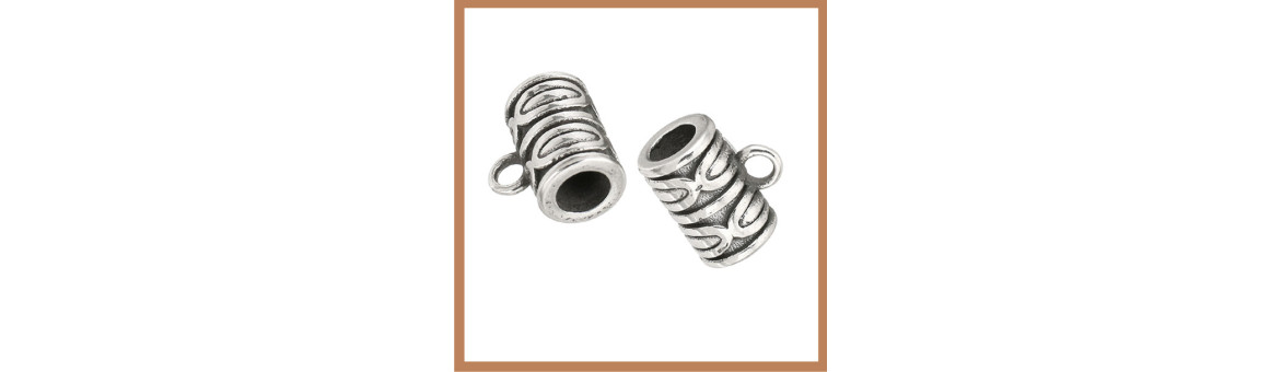Stainless steel Bail Beads